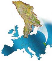 moldova map